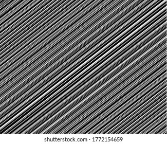 Abstract pattern. Texture with wavy, billowy lines. Optical art background. Wave design black and white. Digital image with a psychedelic stripes. Vector illustration