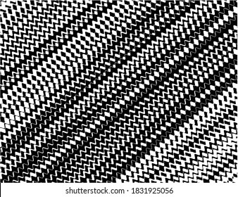 Abstract pattern. Texture with wavy, billowy lines. Optical art background. Wave design black and white. Digital image with a psychedelic stripes. Vector illustration