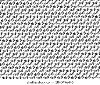  Abstract pattern. Texture with wavy, billowy lines. Optical art background. Wave design black and white. Digital image with a psychedelic stripes. Vector illustration