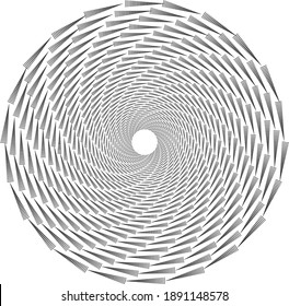 
Patrón abstracto. Textura con líneas onduladas y onduladas. Fondo de arte óptico. Diseño ondulado en blanco y negro. Imagen digital con franjas psicodélicas. Ilustración del vector