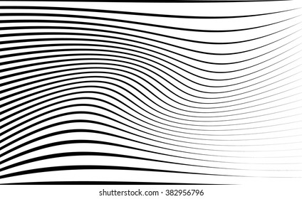 Abstract pattern / texture and wavy  billowy lines