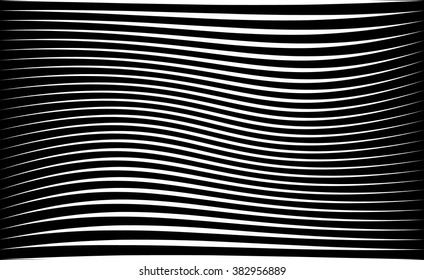 Abstract pattern / texture with wavy, billowy lines
