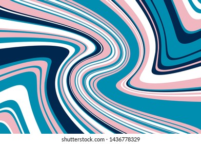 Abstract pattern. Texture with wavy, curves lines. Optical art background. Colorful Wave design. Digital image with a psychedelic stripes. Vector illustration 