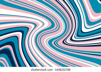 Abstract pattern. Texture with wavy, curves lines. Optical art background. Colorful Wave design. Digital image with a psychedelic stripes. Vector illustration 