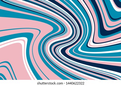 Abstract pattern. Texture with wavy, curves lines. Optical art background. Colorful Wave design. Digital image with a psychedelic stripes. Vector illustration 
