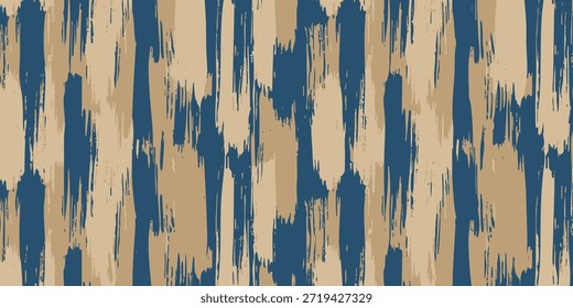 Patrón Abstractas con diseño texturizado en colores azul y beige