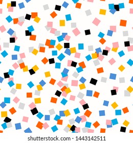 Abstract pattern with textured geometric shapes