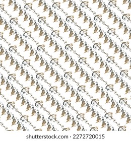 An abstract pattern with a textured green and orange combination for book covers or anything else