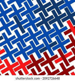 An abstract pattern that you may use as a fabric or background pattern in your drawings.