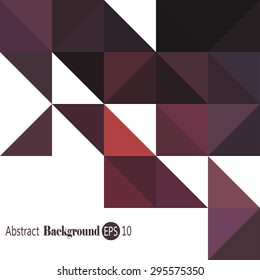 Abstract Pattern - Triangle and Square pattern in colors