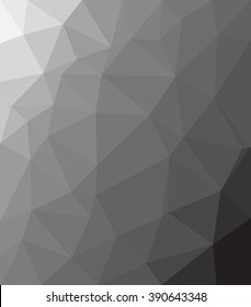 abstract pattern of triangles