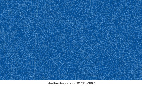 Abstract pattern of triangles. Vector rendering of 3d. Wire-frame style
