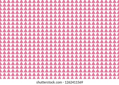 Abstract pattern of triangles with white and pink color geometric background - Vector illustration eps 10