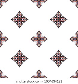 Abstract pattern. Tribal ethnic collection, aztec stile, tribal art, can be used for wallpaper, cover fills, web page background, surface textures.