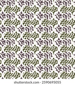 Abstract pattern with two elements alternating with different textures