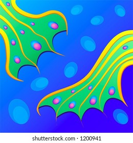 Abstract pattern â€“ vector â€“ Add your text. Scalable. Change the colors as you wish