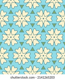 Abstract pattern. Vector background for fabric design, wallpaper, web design