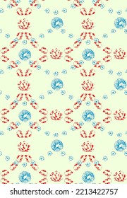 Abstract pattern vector for background, and fabric sublimation print