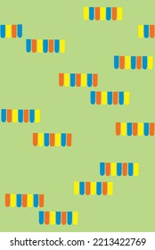 Abstract pattern vector for background, and fabric sublimation print