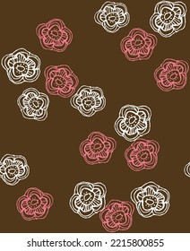 Abstract pattern vector for background, and fabric sublimation print