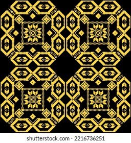 Abstract pattern vector for fabric sublimation print