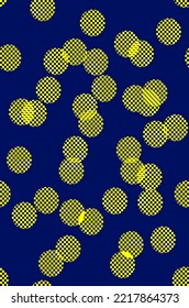 Abstract pattern vector for fabric sublimation print