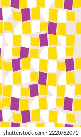 Abstract pattern vector for fabric sublimation print