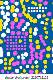 vector de patrón abstracto para la impresión de sublimación de tejido