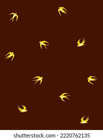 Abstract pattern vector for fabric sublimation print