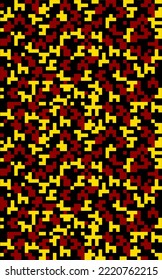 Abstract pattern vector for fabric sublimation print