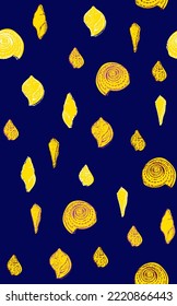 Abstract pattern vector for fabric sublimation print