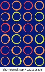 Abstract pattern vector for fabric sublimation print