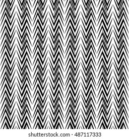 Abstract pattern vector graphic design. Zigzag pattern primitive basic ornament.