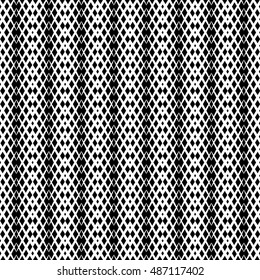 Abstract pattern vector graphic design. Zigzag pattern primitive basic ornament.