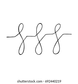 Abstract pattern. Vector illustration.