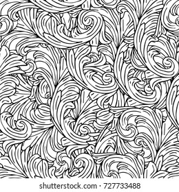 Abstract pattern vector illustration. Doodle style. Design icon, print, logo, poster, symbol, decor, textile, paper.