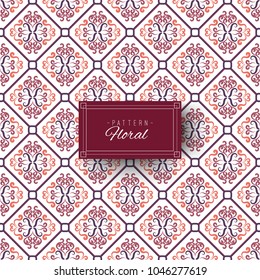 Abstract pattern, vector lace texture. Colorful background