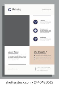 Abstract pattern vector modern flyers brochure annual report design templates stationery