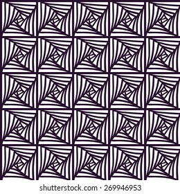 abstract pattern. vector seamless pattern with hand drawn tangle figures