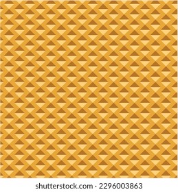 Abstract Pattern Vector. Yellowish Triangular Shapes