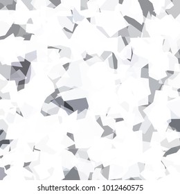 Abstract pattern wallpaper. Black and white background vector. Odd geometry overlap random style.