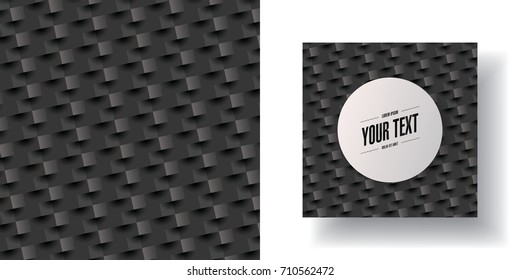 Abstract pattern wallpaper with minimal flyer design and your text Eps 10 stock vector illustration 