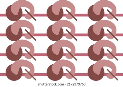 Abstract pattern wallpaper. Print design. Vector pattern. Seamless background.