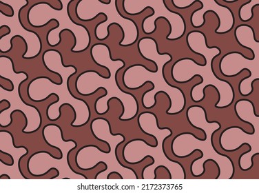 Abstract pattern wallpaper. Print design. Vector pattern. Seamless background.