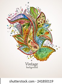 Abstract pattern. watercolor painting