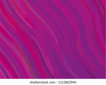 Abstract pattern with wave lines.  Minimal design. Blue-violet background. Colorful striped background. Geometric wavy backdrop. Vector illustration