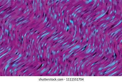 Abstract pattern with wave lines. Violet striped background. Minimal design. Geometric wavy backdrop. Vector illustration