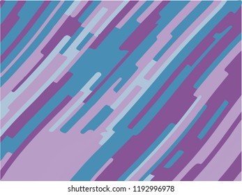 Abstract pattern with wave lines. Violet striped background. Minimal design. Geometric wavy backdrop. Vector illustration