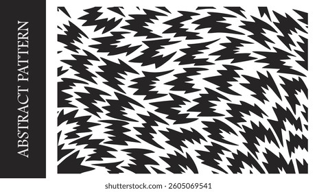 Abstract Pattern of wave-shaped lines, curved with repeating pattern. Abstract background, graphic resource, design.