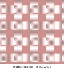 abstract pattern weaving,Abstract Squares dark pink background Checkered Lattice Pattern stripes used for textile. 